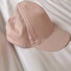 H&M size 4-6 month light pink ball cap. Adorable!!